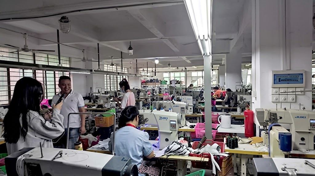 Stitching department