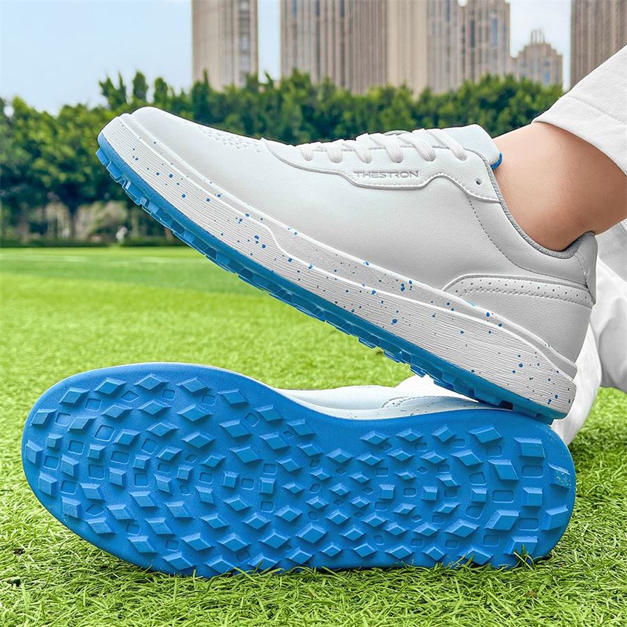 Court Spikeless Golf Shoe on the golf course, view 1