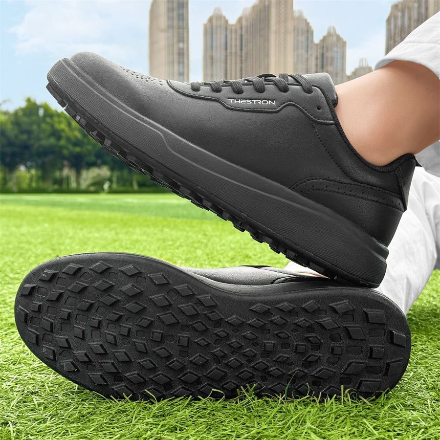 Court Spikeless Golf Shoe on the golf course, view 3