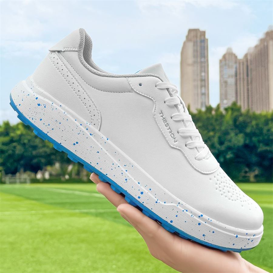 Court Spikeless Golf Shoe on the golf course, view 5