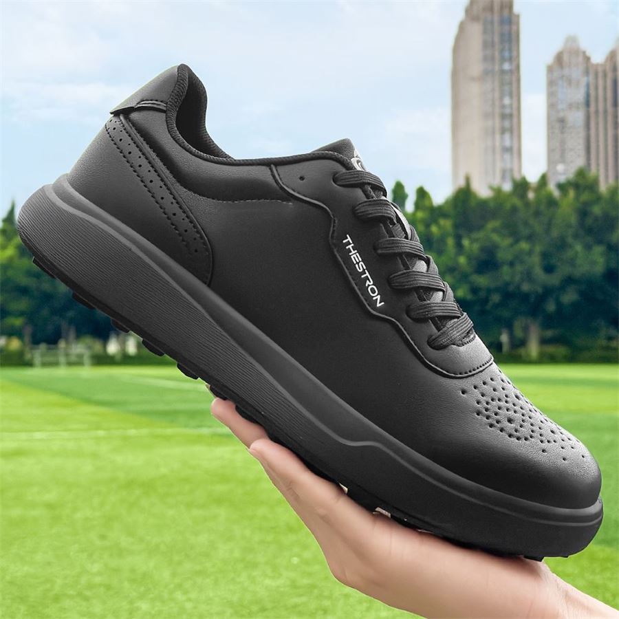 Court Spikeless Golf Shoe on the golf course, view 6