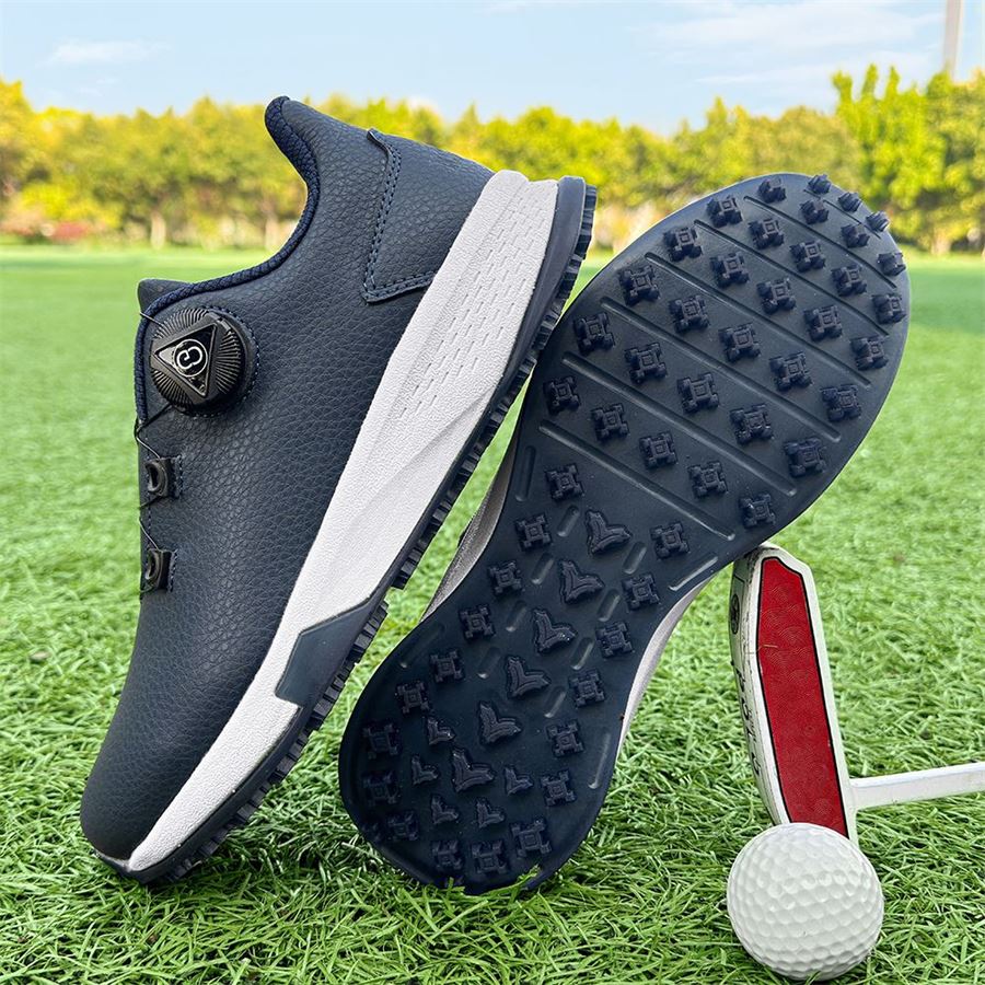 Rotary-Lace Spikeless Golf Shoe on the golf course, view 5