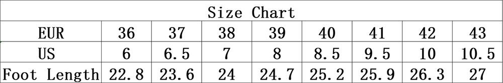 K05-2 size chart